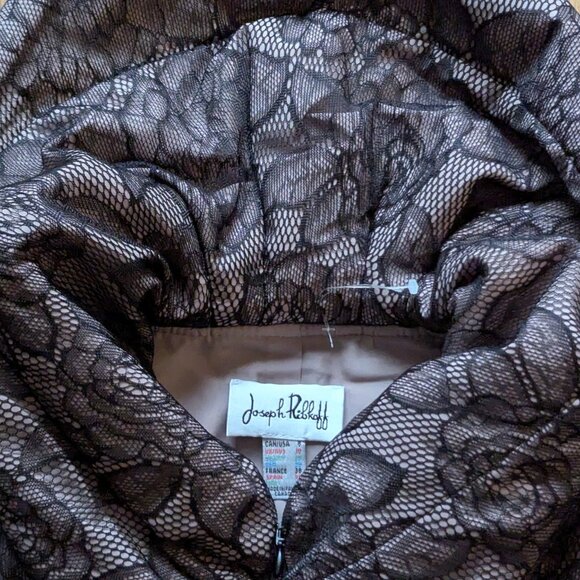 VTG Lace Overlay Jacket with Hood - Picture 9 of 15